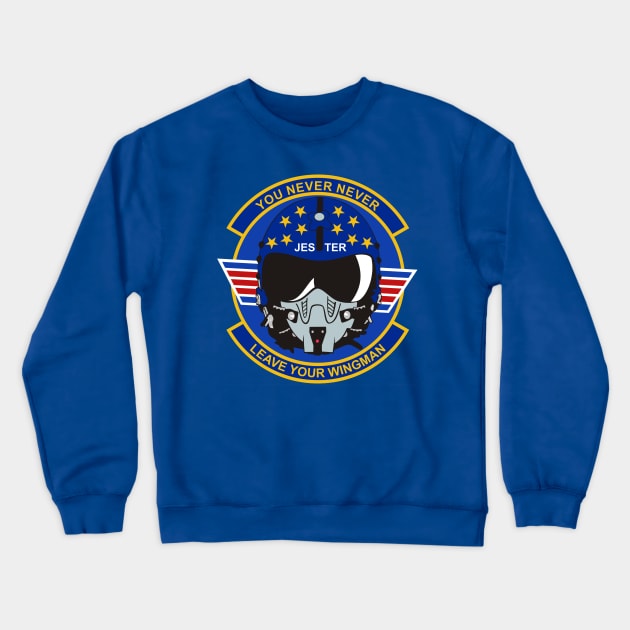 Jester Helmet Crewneck Sweatshirt by MBK